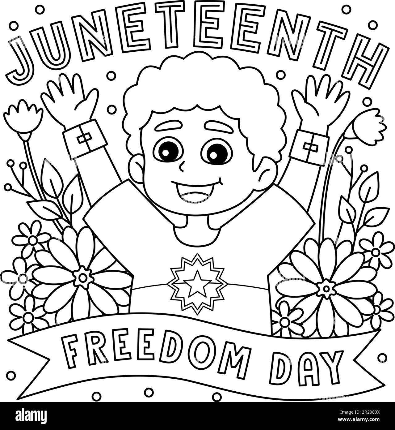 Free Printable Juneteenth Freedom Day Juneteenth Coloring Pages