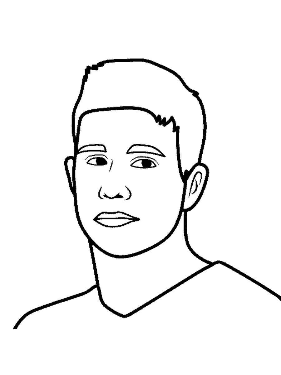 Kevin De Buyner Coloring Pages Printable