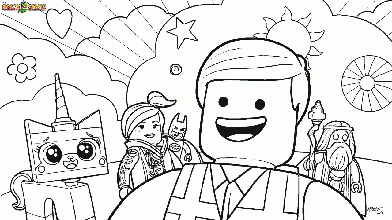 Free Lego Printable Coloring Pages