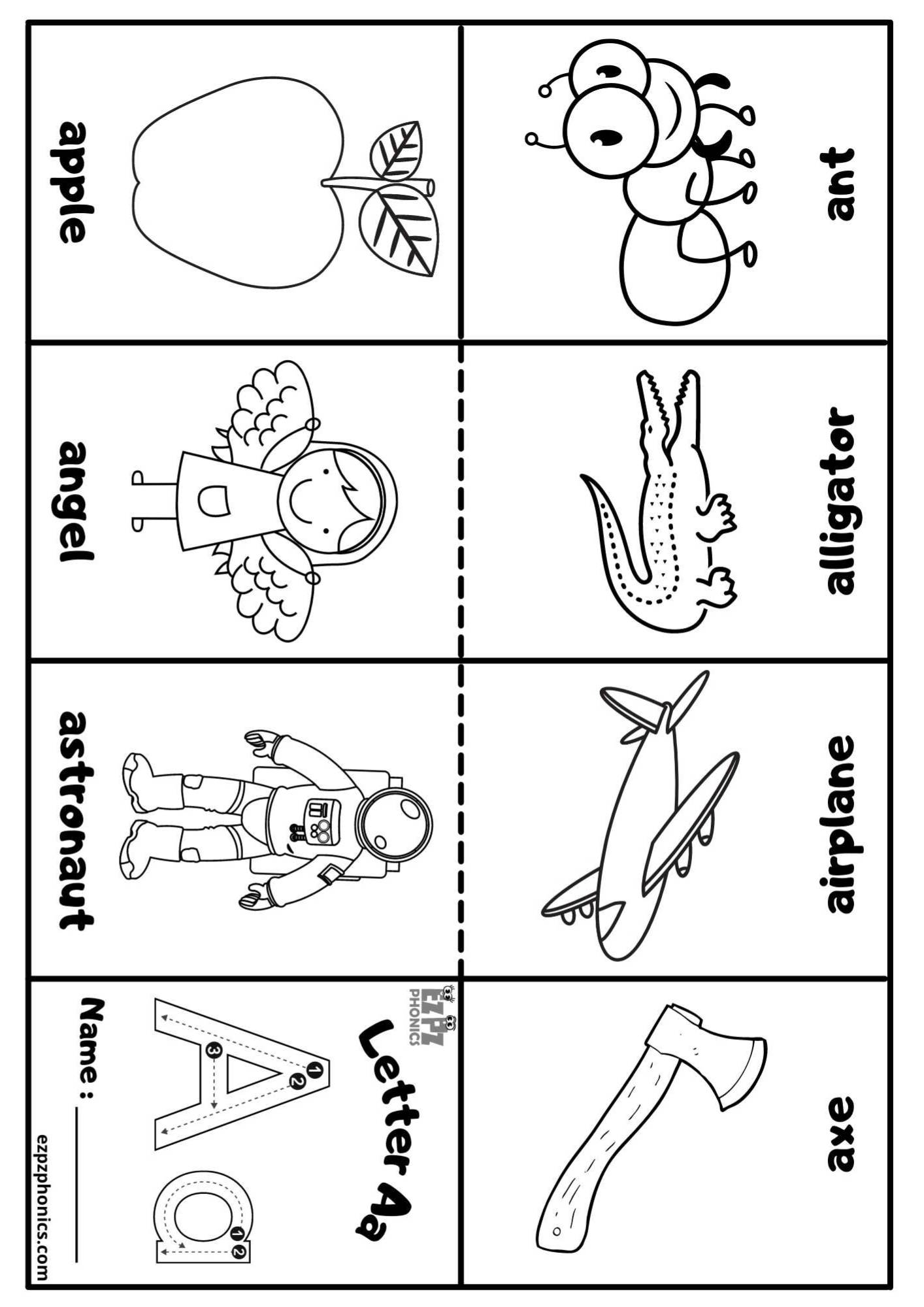 Free Printable Letter Coloring Pages
