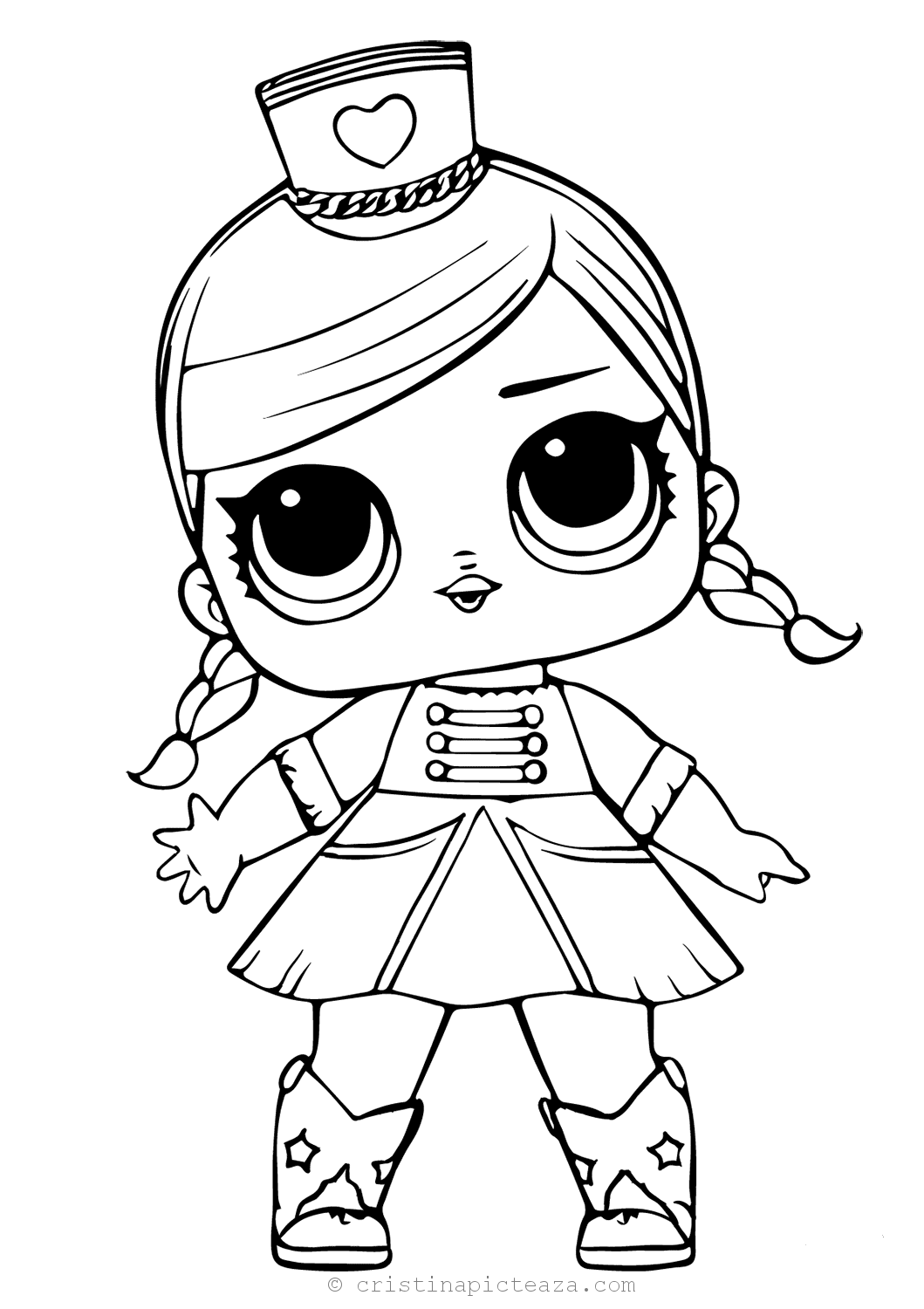 LOL Coloring Pages Lol Dolls For Coloring And Painting