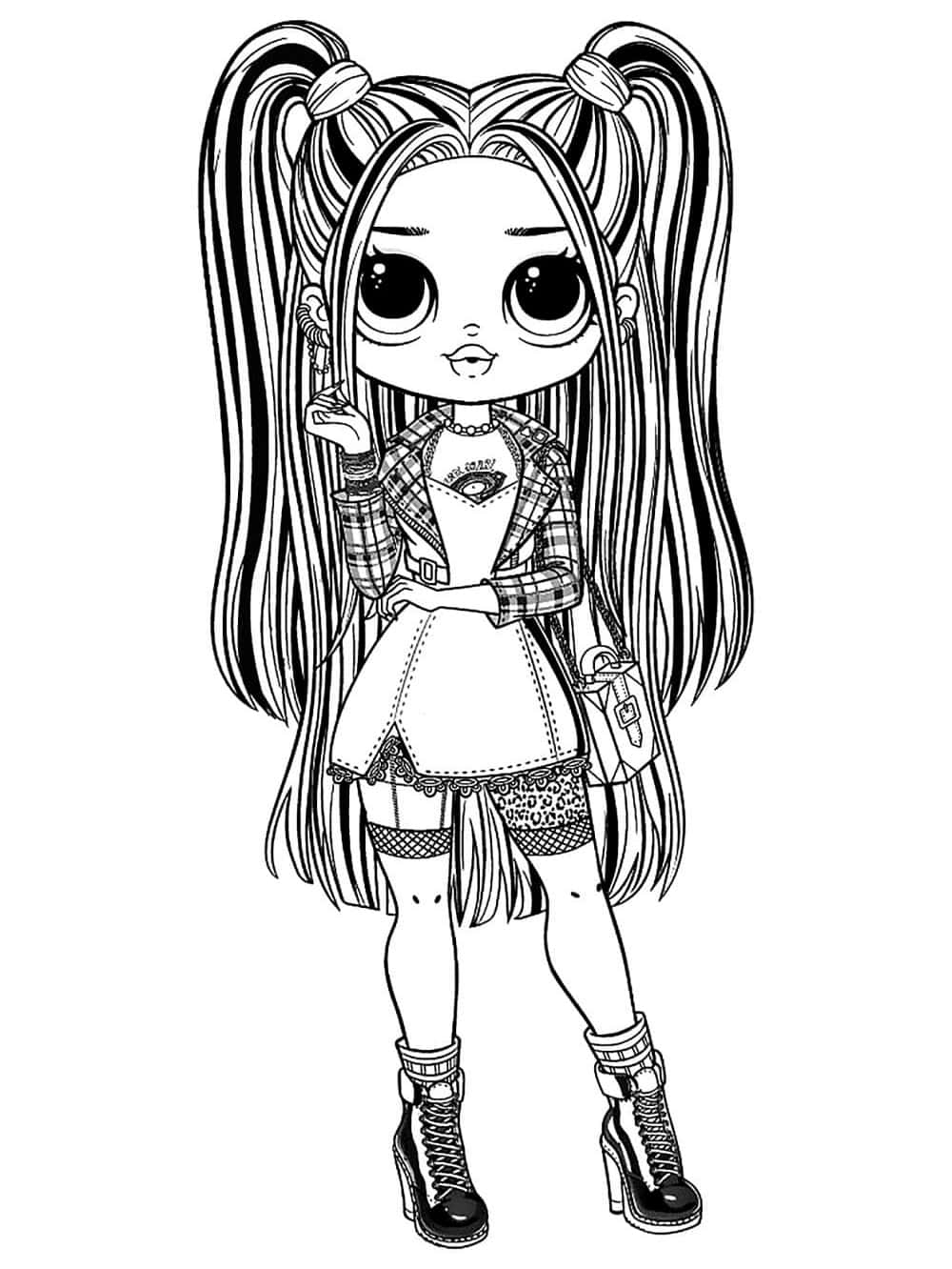 Lol Doll Coloring Pages Printable