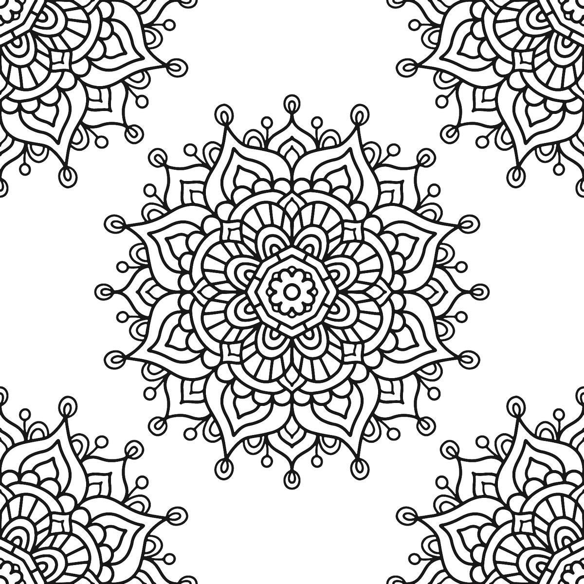Mandala Coloring Pages To Print For Free