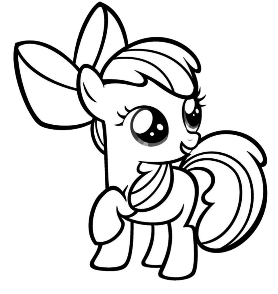 Printable Coloring Pages My Little Pony