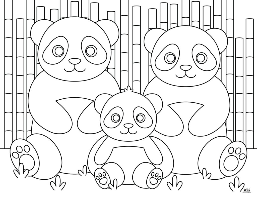 Panda Coloring Pages 25 FREE Printables Printabulls