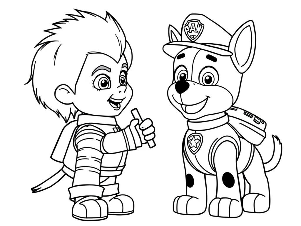 Paw Patrol Coloring Pages Free