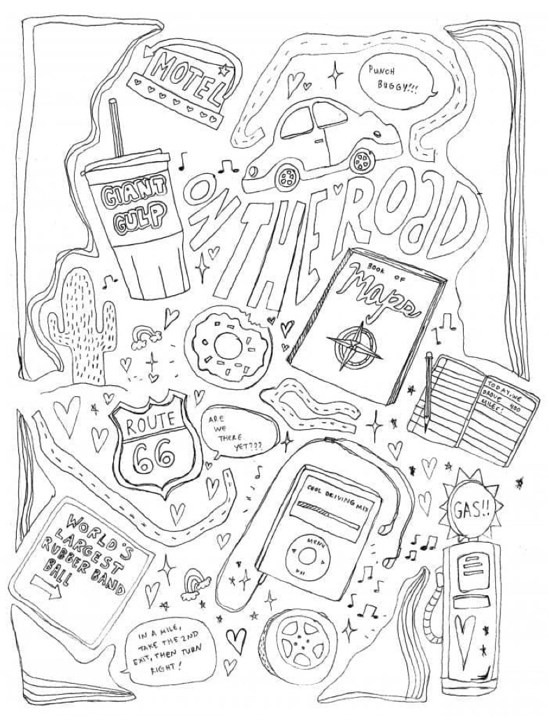  PREPPY COLORING SHEETS WITH COLORS AT THE BOTTOM Notability Gallery