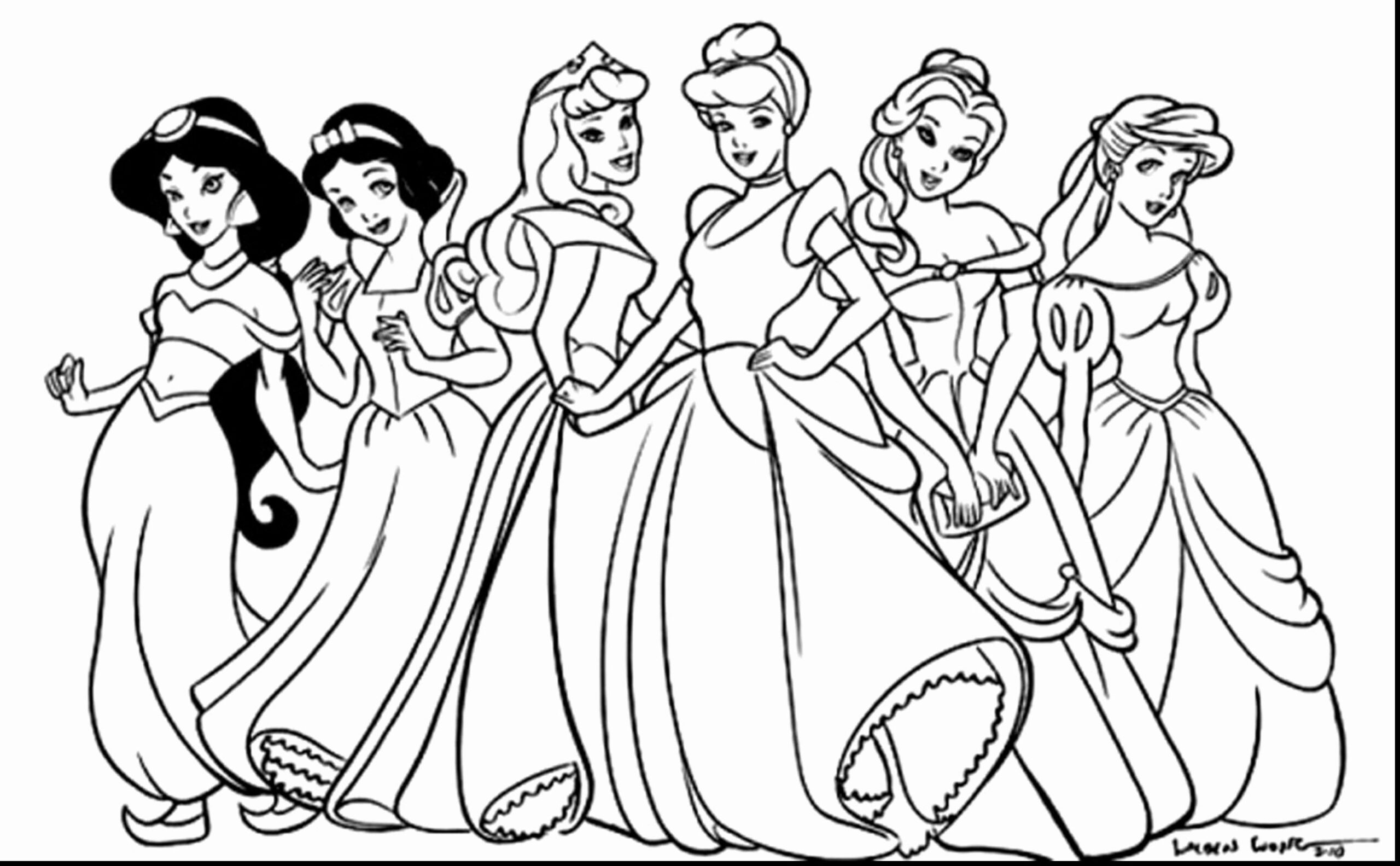 Princess Colouring Pages Pdf BubaKids