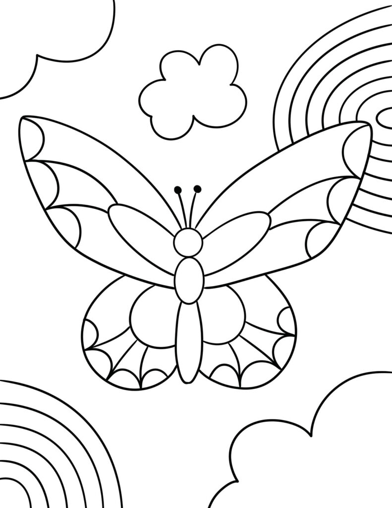 Printable Coloring Pages For Preschoolers