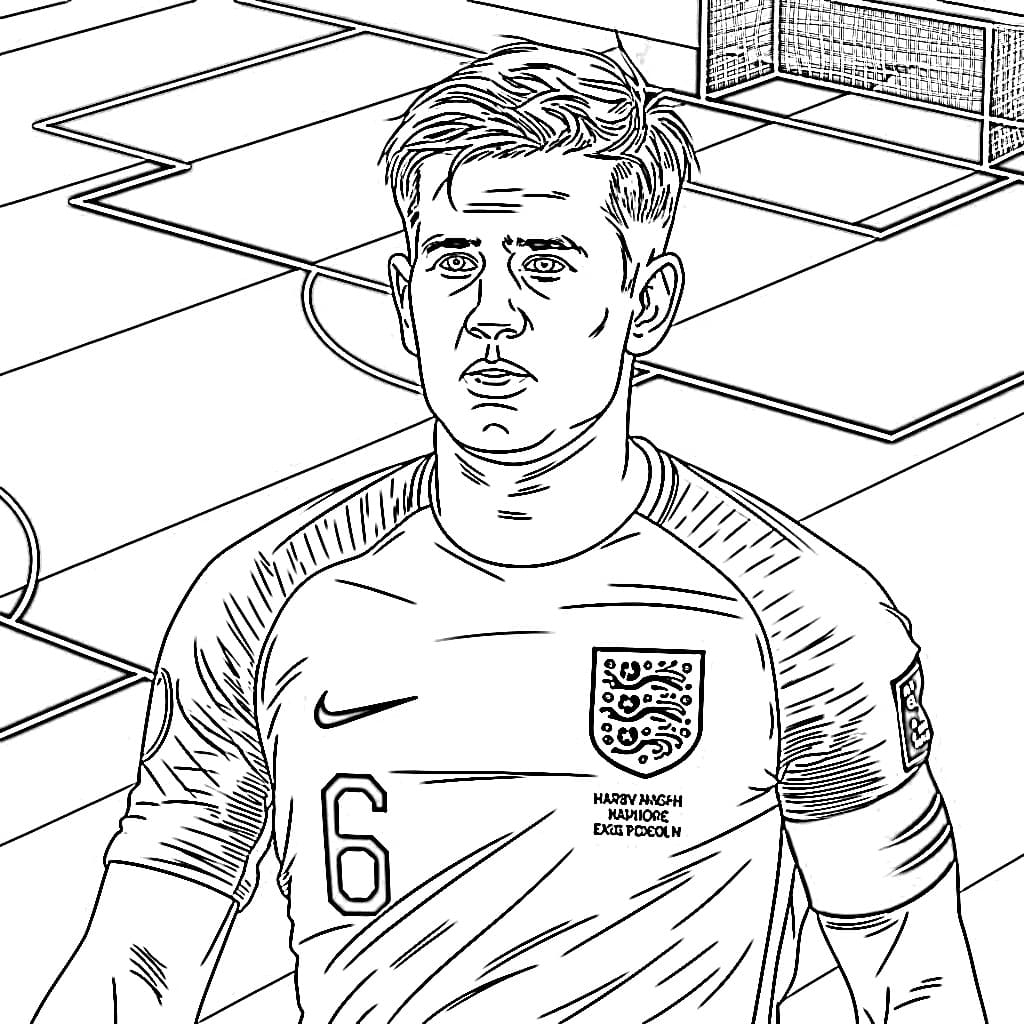 Printable Harry Maguire Coloring Page Download Print Or Color Online For Free