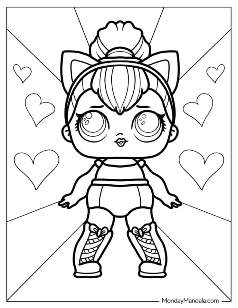 Lol Coloring Pages Printable Pdf