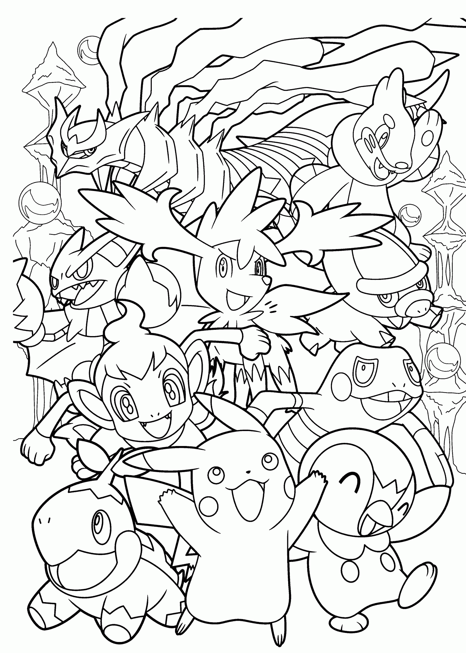 Pokemon Printables Coloring Pages