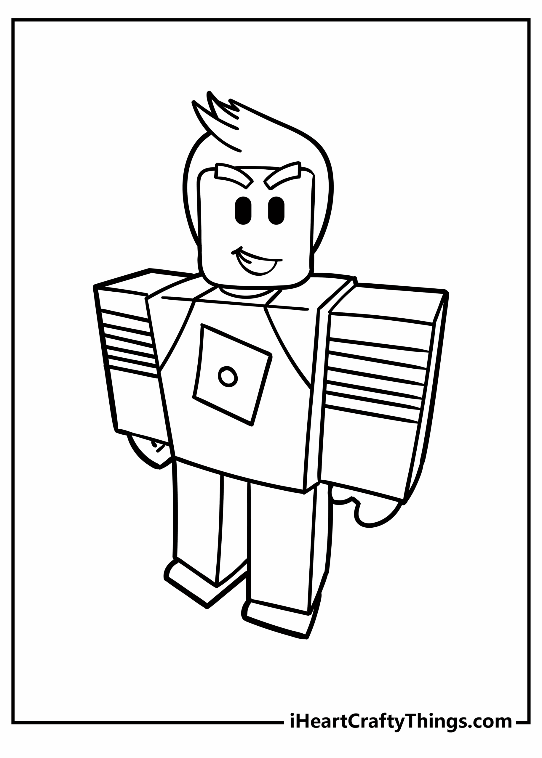 Roblox Coloring Pages Printable