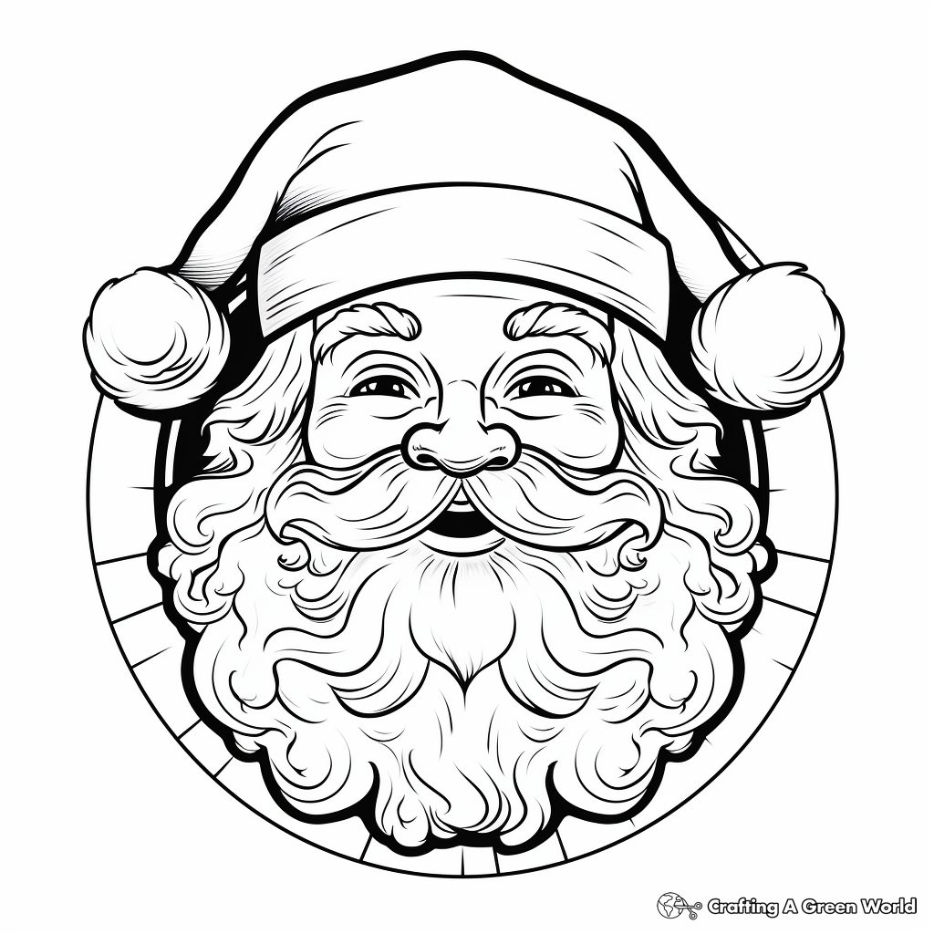 Free Santa Claus Coloring Pages