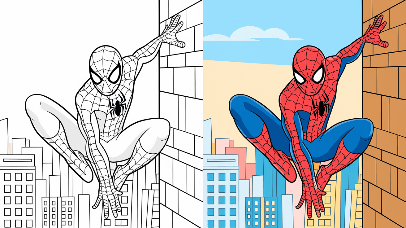 Spider Man Coloring Pages 30 Free Printable PDF 