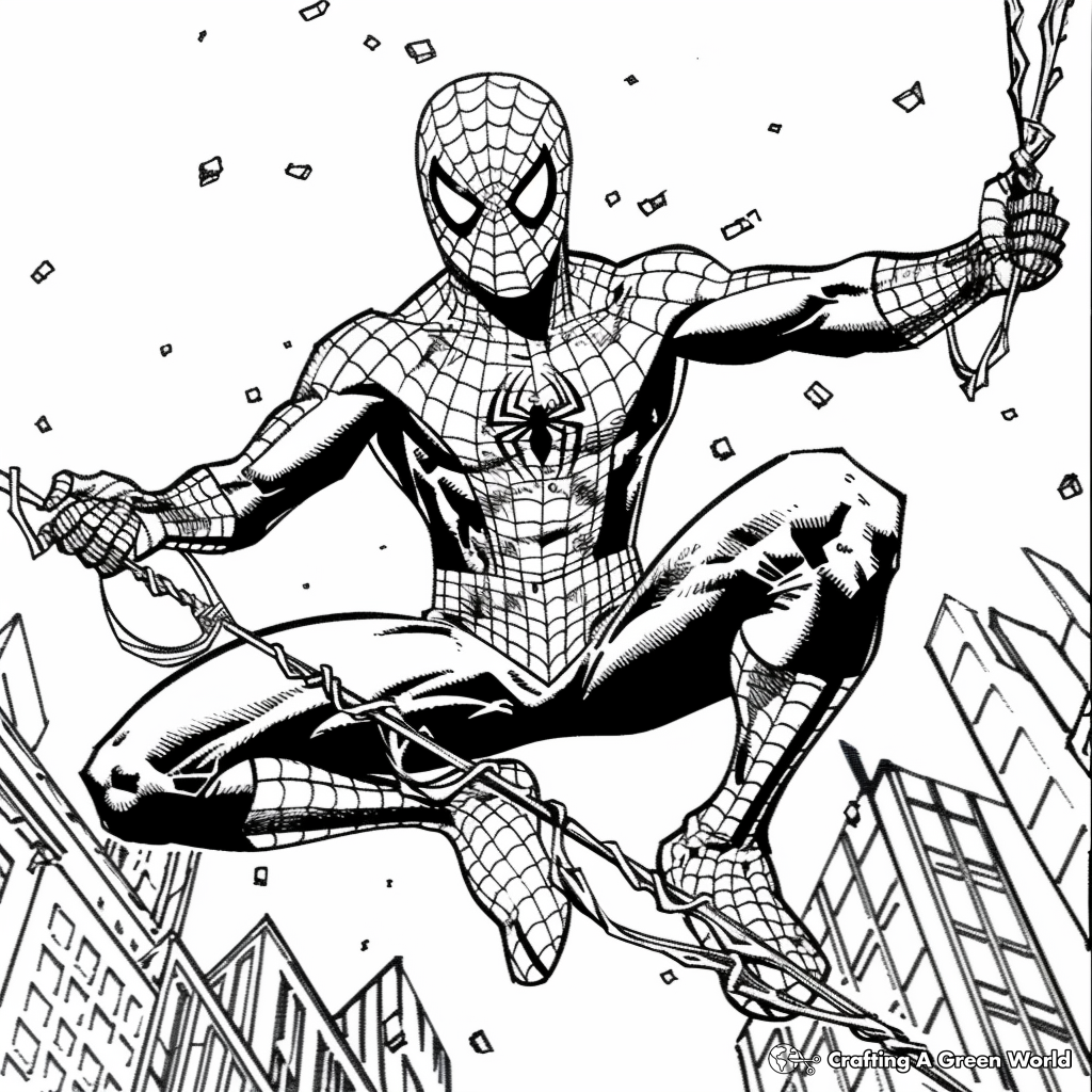 Spiderman Coloring Pages Free Printable
