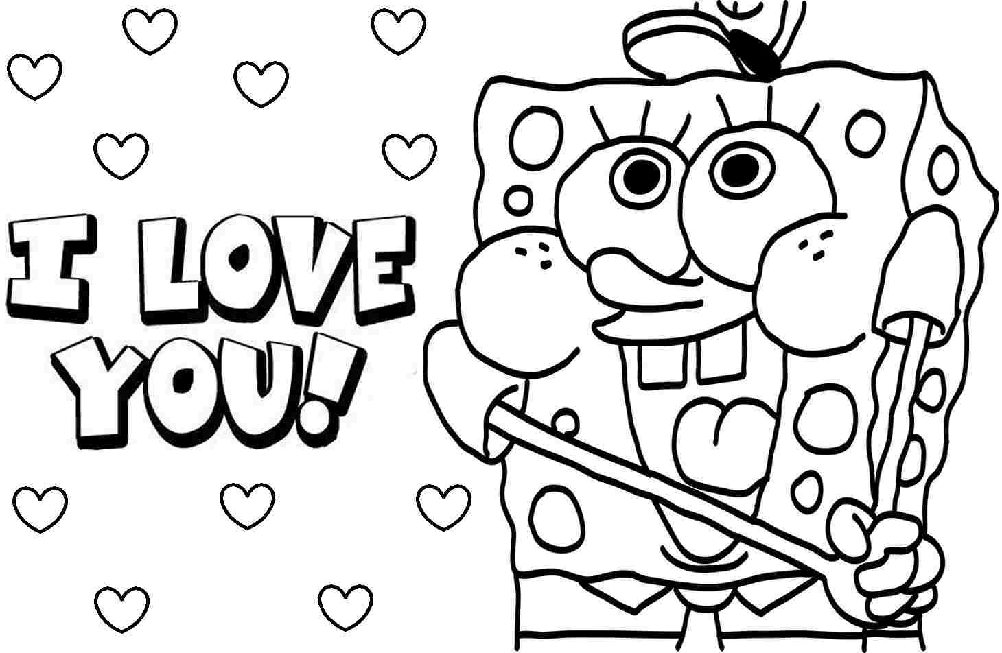 Free Spongebob Coloring Pages