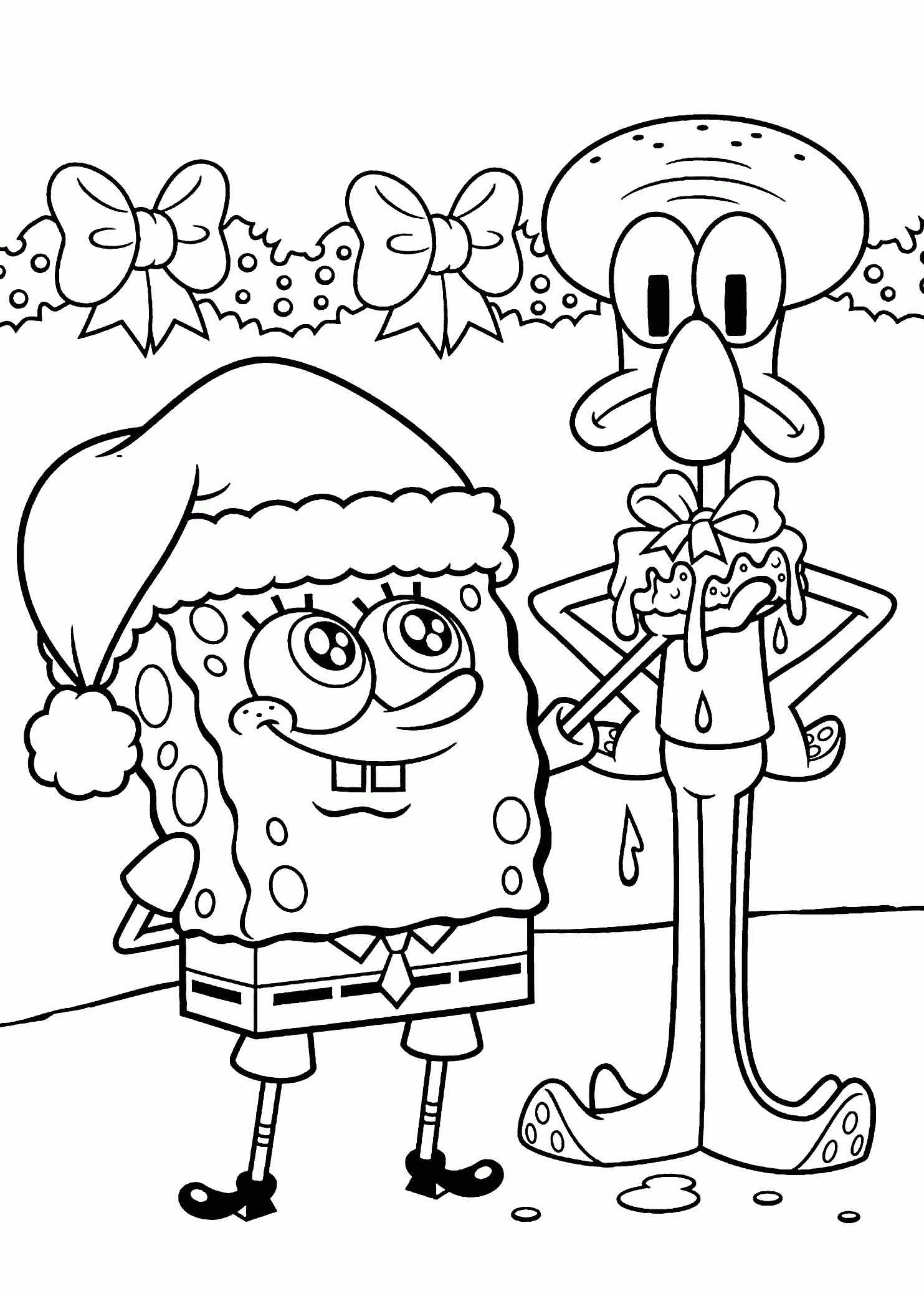 Coloring Pages Printable Spongebob