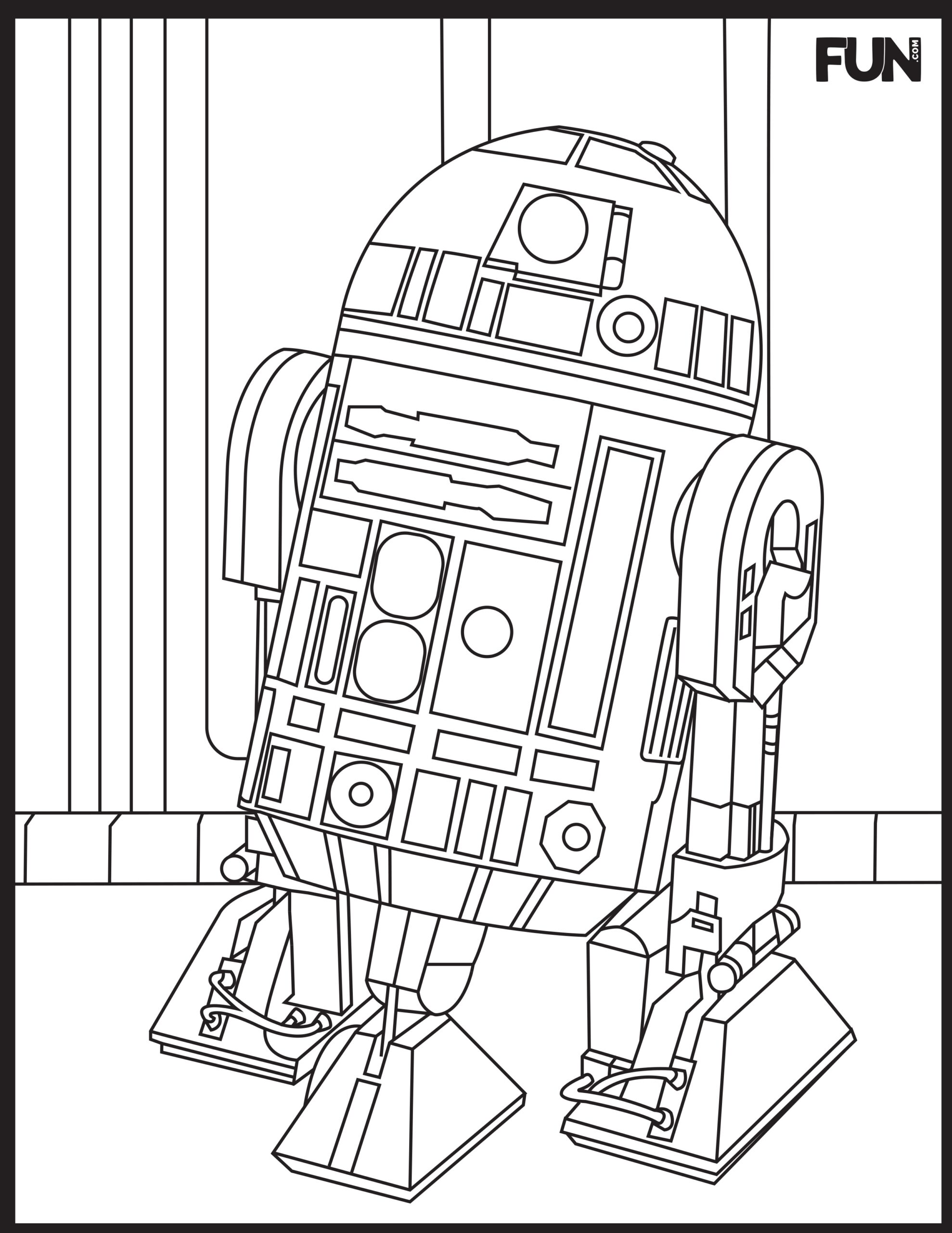 Star Wars Coloring Pages And Bingo Sheets Printables FUN Blog