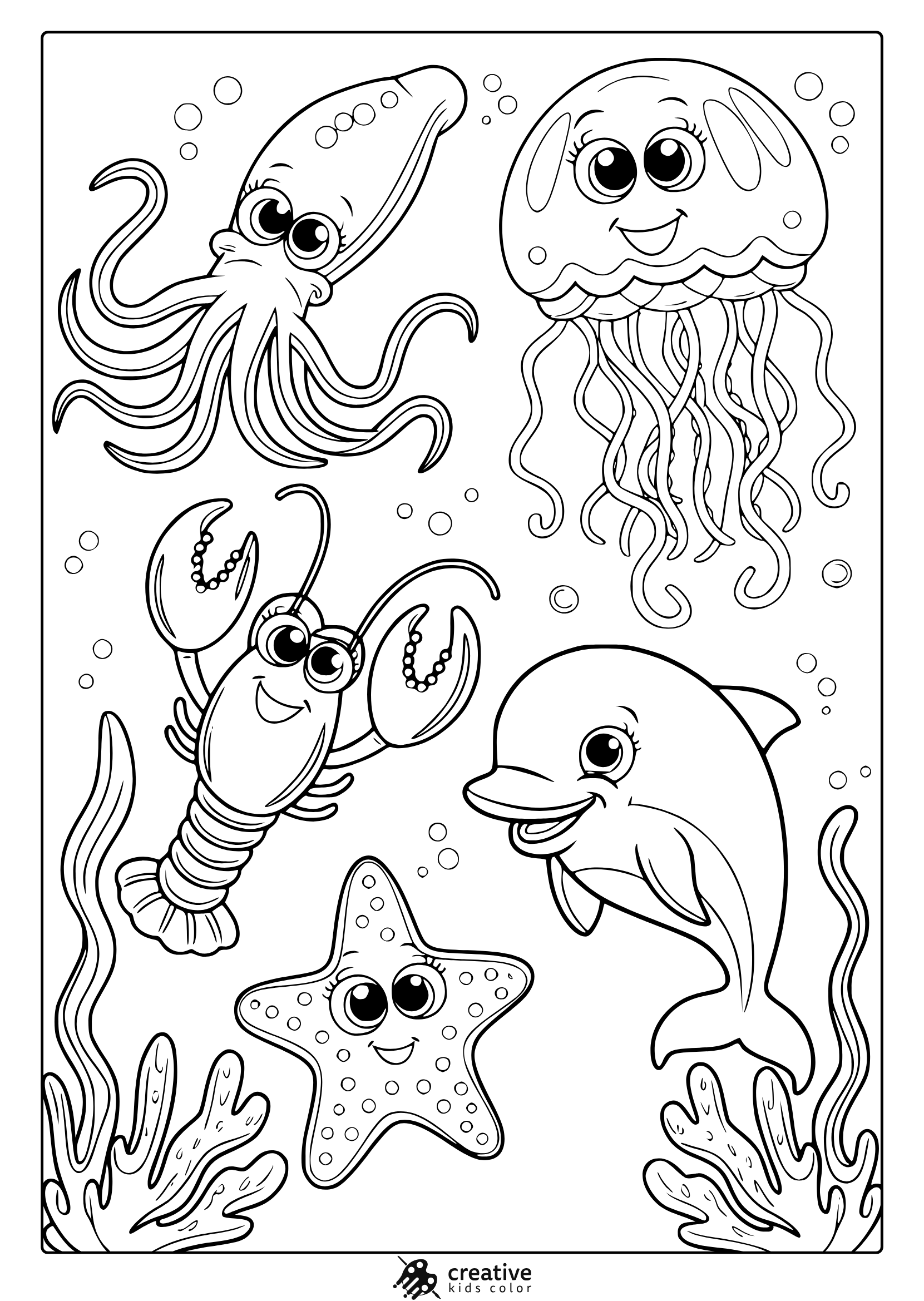 Free Summer Printable Coloring Pages