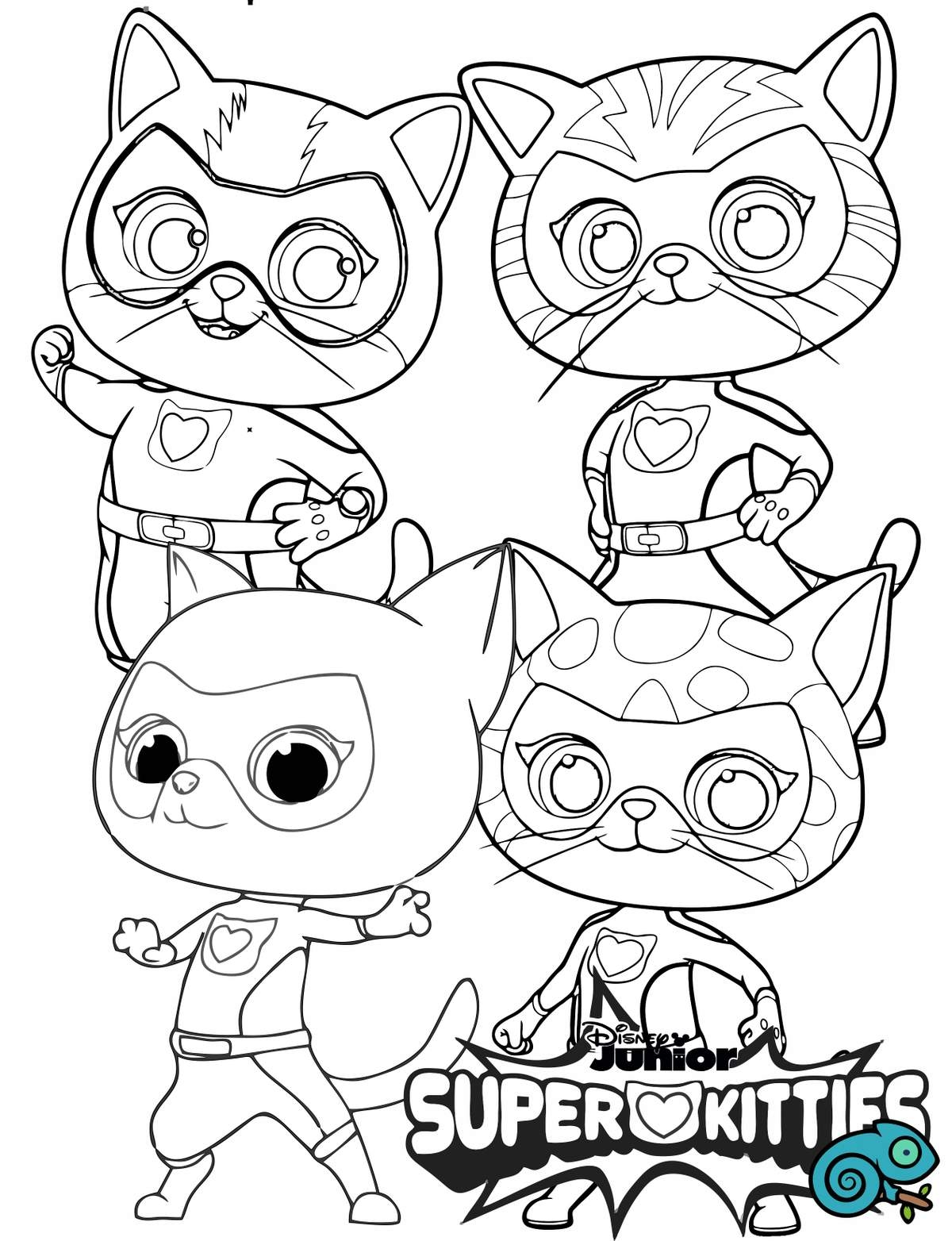 Superkitties Birthday Superkitties Coloring Pages Fun And Educational Cat Themed Printables Catch My Party