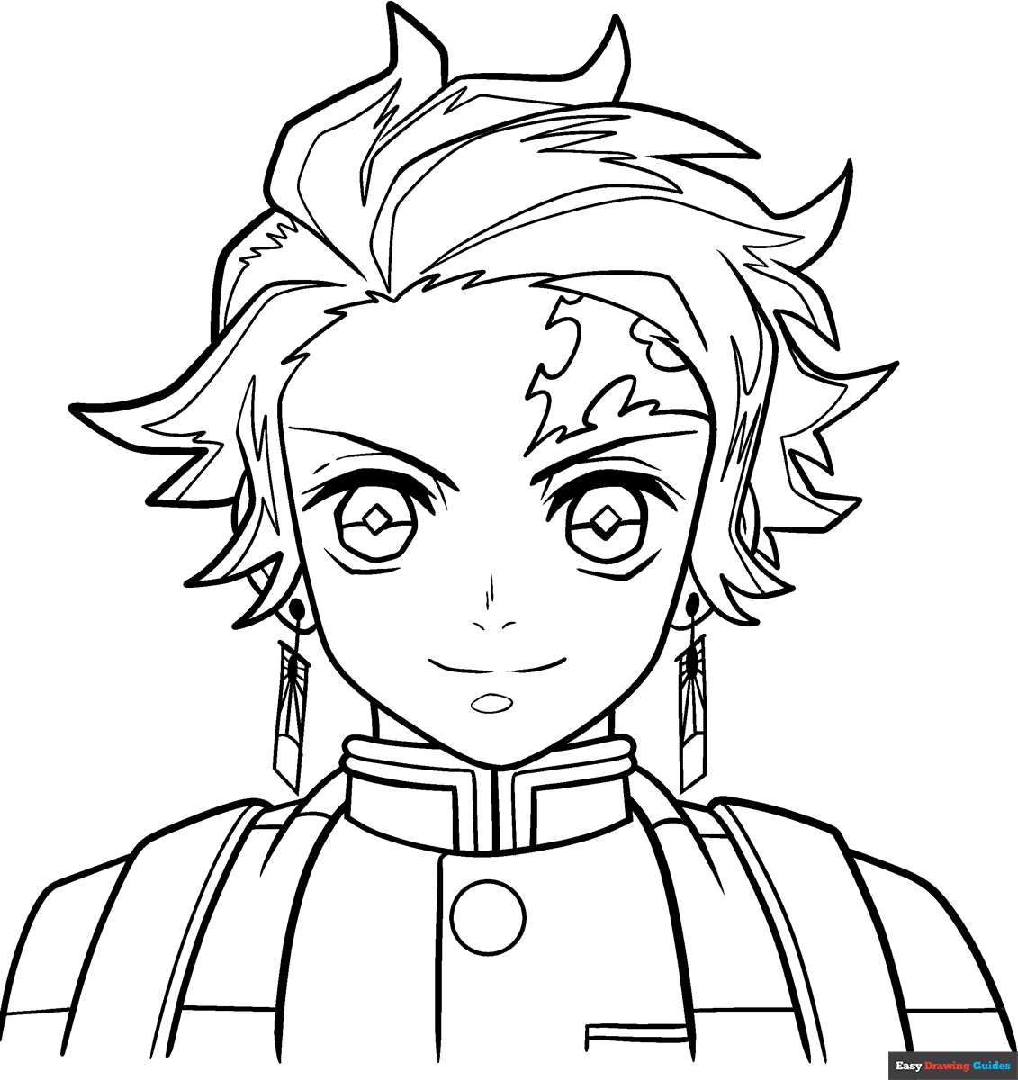 Demon Slayer Coloring Pages Printable