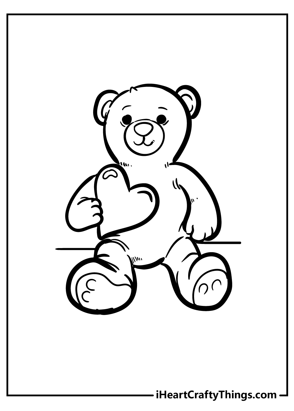 Teddy Bear Coloring Pages 100 Free Printables 