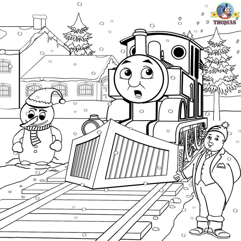 Thomas Printable Coloring Pages
