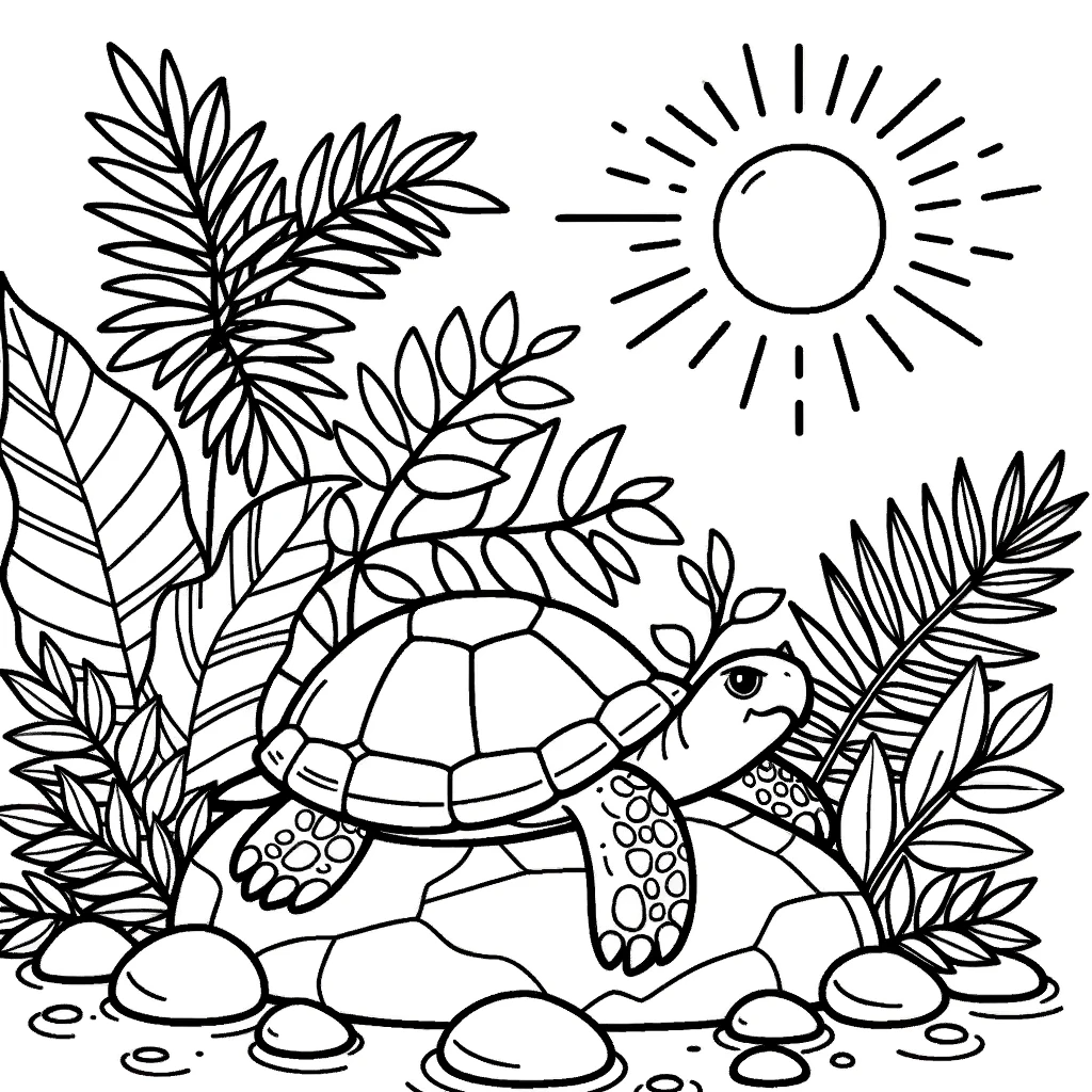 Sea Turtle Coloring Pages Printable
