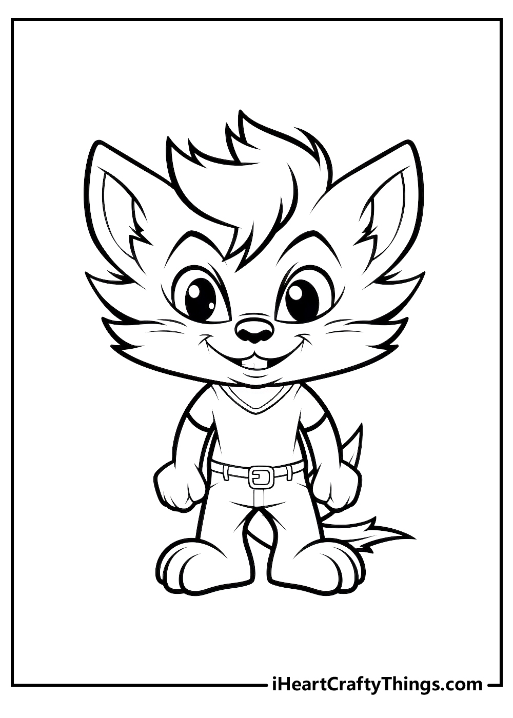Werewolf Coloring Pages 15 Free Printable PDF Sheets