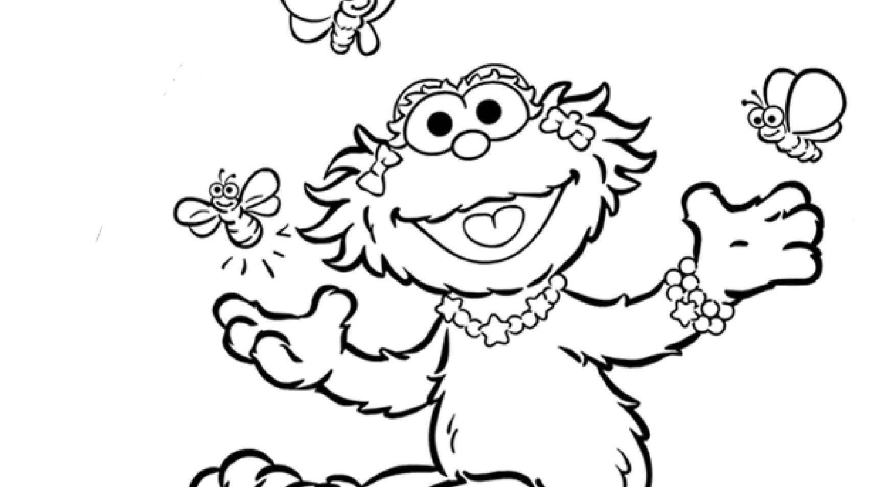 Zoe And Butterflies Coloring Page Kids PBS KIDS For Parents